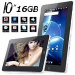 10" Android 2.2 OS Tablet PC Flat PC / WiFi+MicroSD16GB