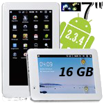 Google Android 2.3.4 7" Multi-Touch Screen WiFi+MicroSD 16GB