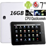 7" Multi-touch Capacitive Screen Android 2.2 OS Tablet PC 3G
